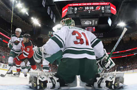 Minnesota Wild, Kaapo Kahkonen (Photo by Bruce Bennett/Getty Images)