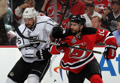 Peter Harrold of the New Jersey Devils. (Photo by Bruce Bennett/Getty Images)