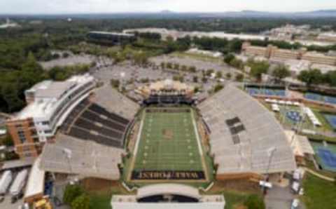 ECHL outdoor game at Truist Field? (Photo by Lance King/Getty Images)