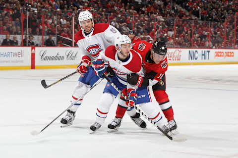 OTTAWA, ON – OCTOBER 30: Montreal Canadiens (Photo by Andre Ringuette/NHLI via Getty Images)