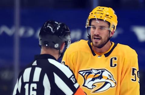 Nashville Predators (Photo Credit: Christopher Hanewinckel-USA TODAY Sports)