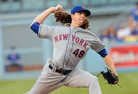 A dangerous Mets pitching staff, led by Jacob deGrom, should send the team straight back to the postseason in 2016.  Mandatory Credit: Jayne Kamin-Oncea-USA TODAY Sports