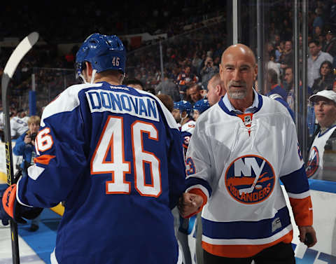 New York Islanders, Bobby Nystrom (Photo by Bruce Bennett/Getty Images)