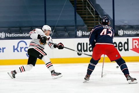 Chicago Blackhawks right wing Patrick Kane (88). Mandatory Credit: Russell LaBounty-USA TODAY Sports