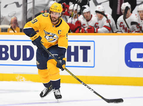 Nashville Predators defenseman Roman Josi (59) Mandatory Credit: Christopher Hanewinckel-USA TODAY Sports