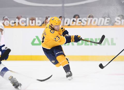 Nashville Predators right wing Rocco Grimaldi (23) Mandatory Credit: Steve Roberts-USA TODAY Sports