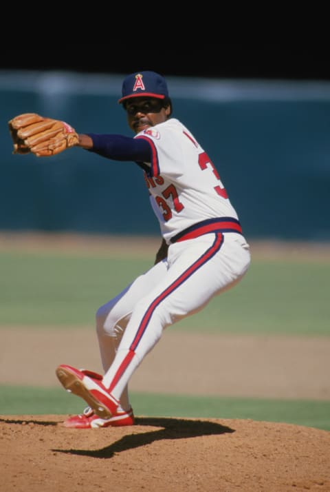 Donnie Moore of the California Angels (Photo by Rick Stewart/Getty Images)