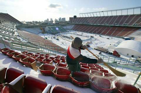 Heritage Classic Preparations (Photo by Jeff Vinnick/Getty Images)