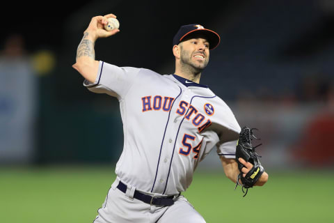 Houston Astros pitcher Mike Fiers