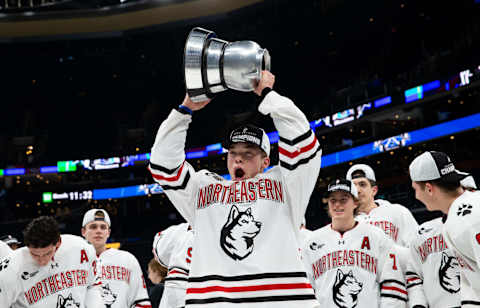 BOSTON, MA – FEBRUARY 10: Jordan Harris. (Photo by Richard T Gagnon/Getty Images)