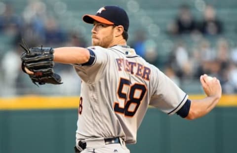 Former Tigers, Nats, and Astros arm Fister a free agent. Mandatory Credit: Mike DiNovo-USA TODAY Sports