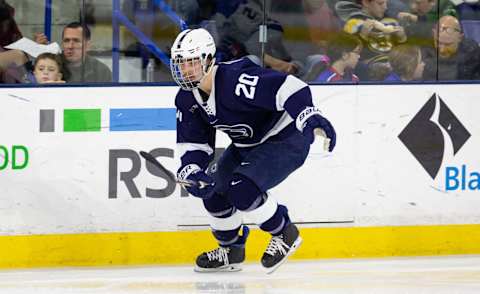 Aarne Talvitie #20 of the Penn State Nittany Lions (Photo by Richard T Gagnon/Getty Images)