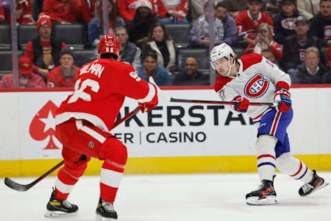 Nov 9, 2023; Detroit, Michigan, USA; Montreal Canadiens right wing Josh Anderson. Mandatory Credit: Rick Osentoski-USA TODAY Sports