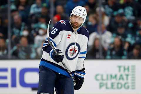 Blake Wheeler #26, Winnipeg Jets. (Photo by Steph Chambers/Getty Images)