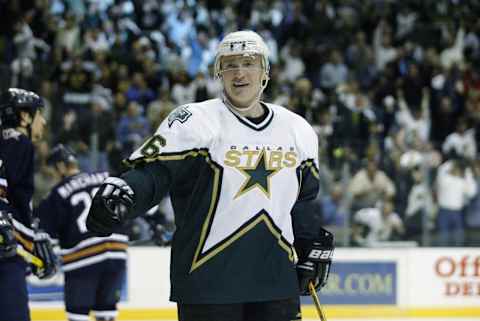 Jere Lehtinen #26, Dallas Stars (Photo by Ronald Martinez/Getty Images/NHLI)