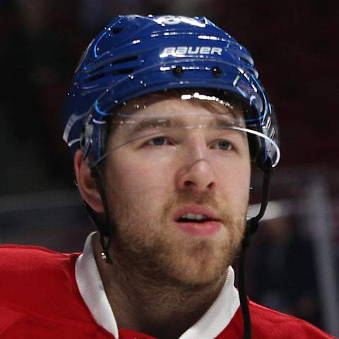 Mar 30, 2017; Montreal, Quebec, CAN; Montreal Canadiens defense Nikita Nesterov. Mandatory Credit: Jean-Yves Ahern-USA TODAY Sports