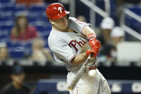 After the season, the Phillies and Realmuto will probably work on an contract extension. Photo by Michael Reaves/Getty Images.