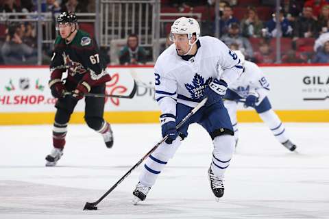 Cody Ceci #83 of the Toronto Maple Leafs (Photo by Christian Petersen/Getty Images)