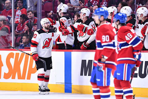 Tomas Tatar #90 of the New Jersey Devils. (Photo by Minas Panagiotakis/Getty Images)