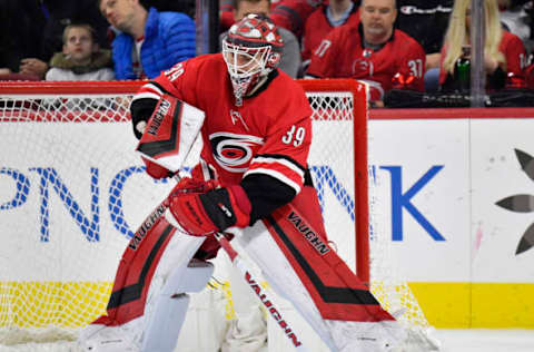 Alex Nedeljkovic, Carolina Hurricanes  (Photo by Grant Halverson/Getty Images)