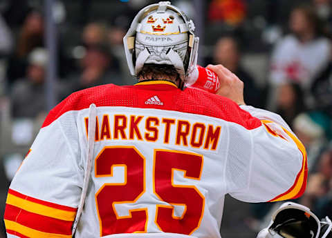 Calgary Flames, Jacob Markstrom #25. (Photo by Thearon W. Henderson/Getty Images)