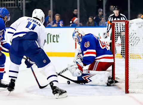 New York Rangers Goalie Alexandar Georgiev (40)