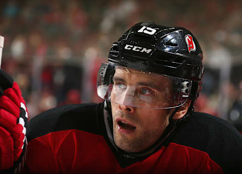 Tuomo Ruutu #15 of the New Jersey Devils (Photo by Bruce Bennett/Getty Images)