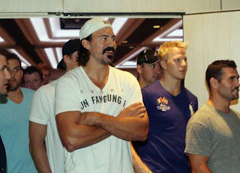 George Parros (Photo by Bruce Bennett/Getty Images)