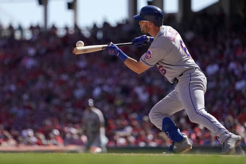 Mets infielder-outfielder Jeff McNeil. (Photo by Bryan Woolston/Getty Images)