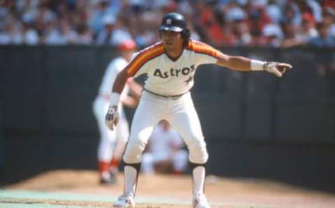 Don’t overlook Astros outfield great Jose Cruz. (Photo by Focus on Sport/Getty Images)