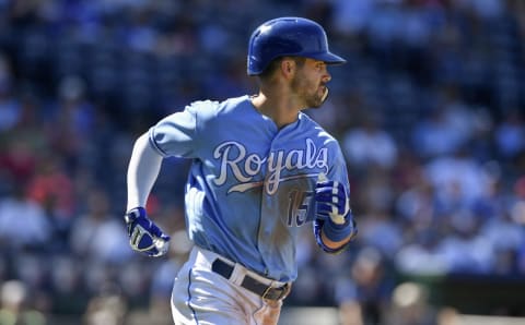 Merrifield is a backup plan, but he fits the plate-discipline profile the Phillies like. John Sleezer/Kansas City Star/TNS via Getty Images.