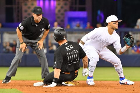 Realmuto’s base running can get overlooked due to his hitting and defense. Photo by M. Brown/Getty Images.