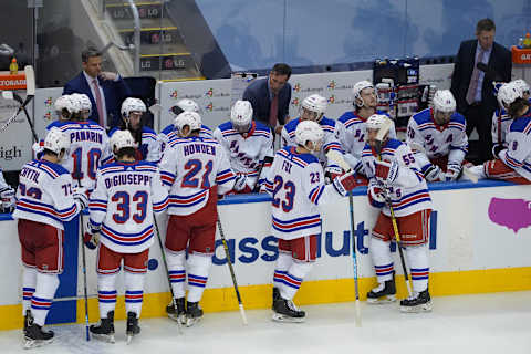 New York Rangers head coach David Quinn (Photo by Andre Ringuette/Freestyle Photo/Getty Images)