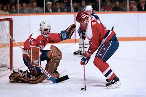 Scott Stevens, Washington Capitals (Photo by Graig Abel Collection/Getty Images)