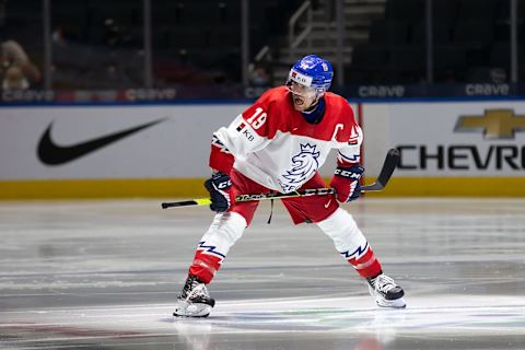 EDMONTON, AB – DECEMBER 27: Jan Mysak. (Photo by Codie McLachlan/Getty Images)