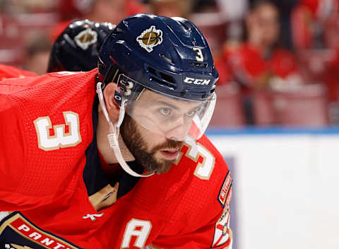 Keith Yandle #3 of the Florida Panthers. (Photo by Joel Auerbach/Getty Images)