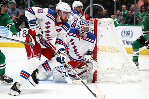 Igor Shesterkin of the New York Rangers (Photo by Ronald Martinez/Getty Images)