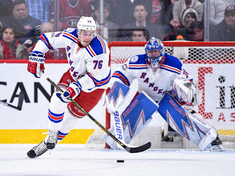 MONTREAL, QC – APRIL 20: Brady Skjei