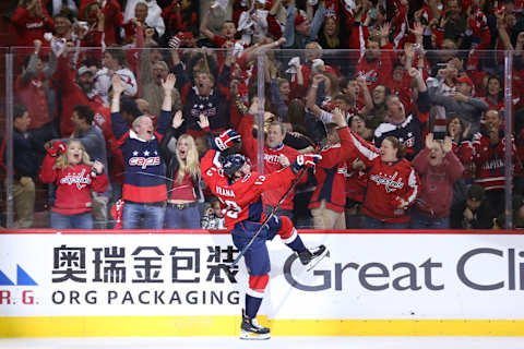 Jakub Vrana, Washington Capitals Mandatory Credit: Geoff Burke-USA TODAY Sports