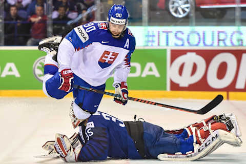 Tomas Tatar #90 of Slovakia. (Photo by Lukasz Laskowski/PressFocus/MB Media/Getty Images)