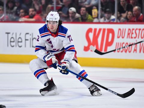 Filip Chytil #72 of the New York Rangers . (Photo by Minas Panagiotakis/Getty Images)