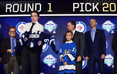 Winnipeg Jets, Ville Heinola, (Mandatory Credit: Anne-Marie Sorvin-USA TODAY Sports)