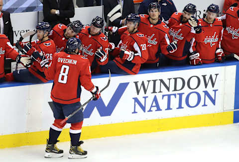 Alex Ovechkin #8 of the Washington Capitals (Photo by Andre Ringuette/Freestyle Photo/Getty Images)