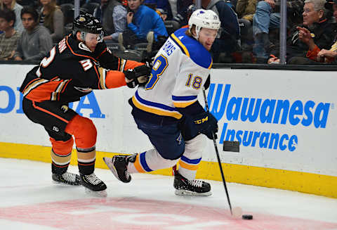 St. Louis Blues center Robert Thomas Mandatory Credit: Gary A. Vasquez-USA TODAY Sports