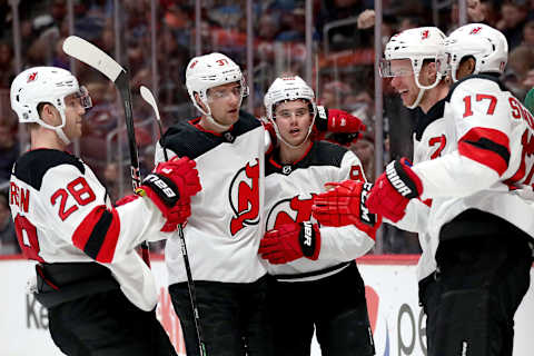 New Jersey Devils – Jack Hughes (Photo by Matthew Stockman/Getty Images)