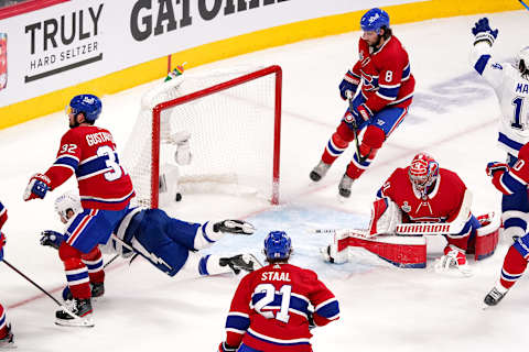 Tyler Johnson #9 of the Tampa Bay Lightning. (Photo by Andre Ringuette/Getty Images)