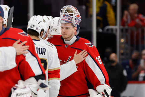 Ilya Samsonov, Washington Capitals Mandatory Credit: Geoff Burke-USA TODAY Sports