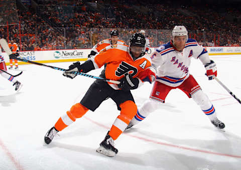 PHILADELPHIA, PA – JANUARY 04: Wayne Simmonds