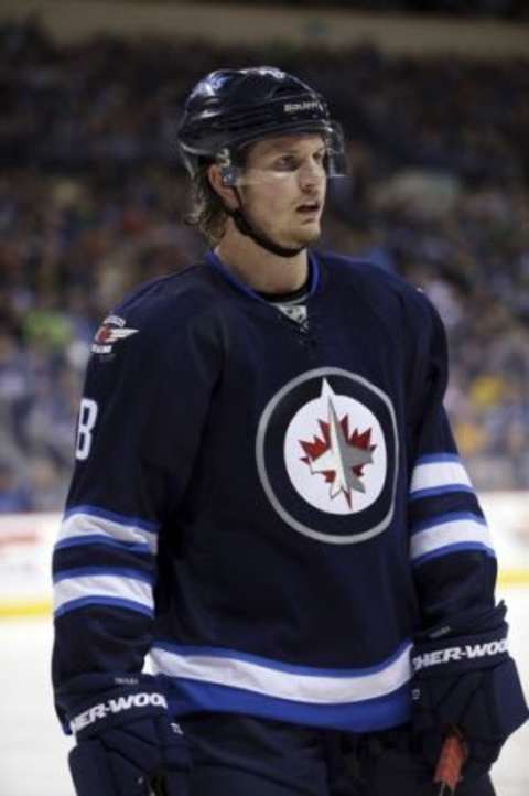 Winnipeg Jets defenseman Jacob Trouba is one of the best restricted free agents currently available. Bruce Fedyck-USA TODAY Sports