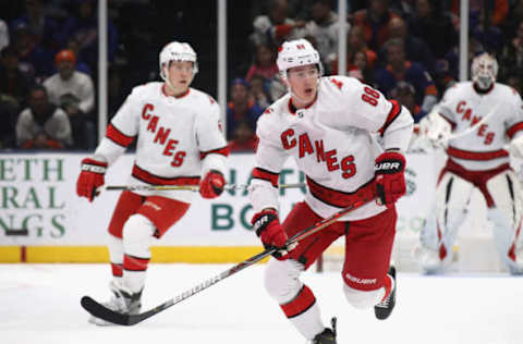 Martin Necas, Carolina Hurricanes (Photo by Bruce Bennett/Getty Images)